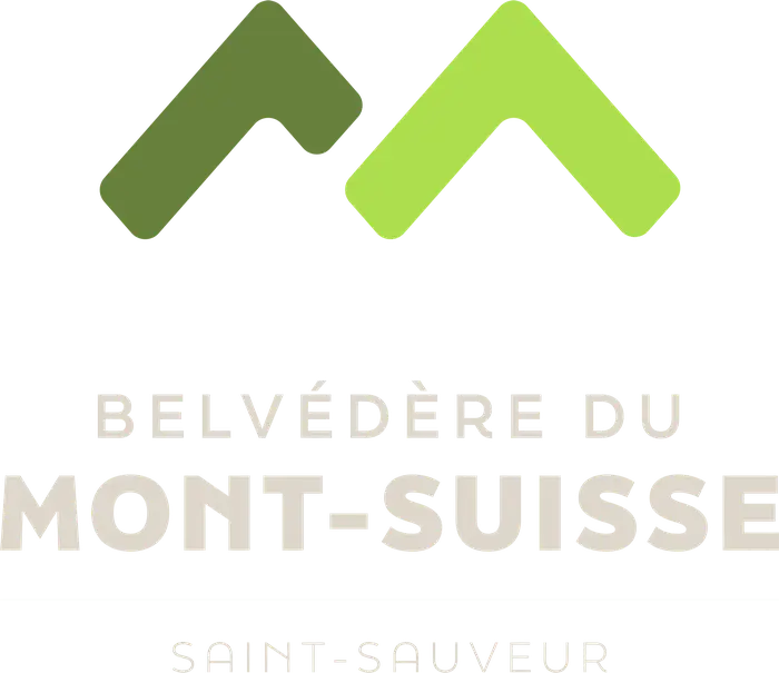 Logo Belvédère du Mont-Suisse, Saint-Sauveur